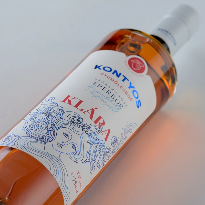 KLÁRA SZÁRAZ ROZÉ EPERBOR 0,75 L