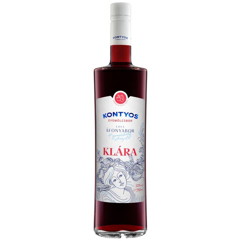 KLÁRA ÉDES ÁFONYABOR 0,75L